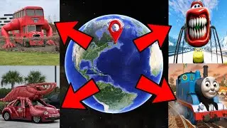 I FOUND TOP 4 UNIQUE AND VIRAL PLACES 🤯 ON GOOGLE MAPS AND GOOGLE EARTH 