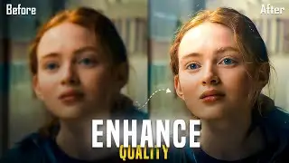Enhance Video Quality using AI | Turn LOW QUALITY/OLD Videos into 4K/8K