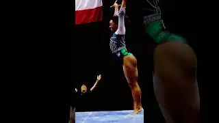 Simone Biles 🐐 electric double double debut 
