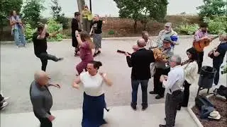 EN ALBACETE 24 septiembre 2025. MALAGUEÑA. Animeros de la posá La Compañía, Caravaca.