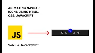 Navigation Bar Animation Using HTML, CSS, JavaScript