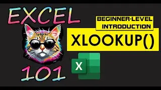 Excel 365 Intro to XLOOKUP function - beginners guide!