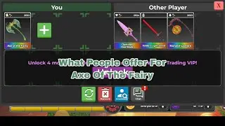 What People Offer For Axe Of The Fairy || 🔪Survive The Killer