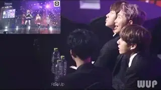BTS (방탄소년단) Reaction To BLACKPINK (블랙 핑크) At Gaon Chart 2017 & LISA’s RAP