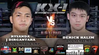 RYSANDA J DIRGANTARA VS DERICK HALIM K1 RULES 81 KG KX 1 SERIES #2 