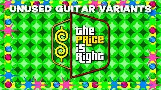 Easter bonus - TPIR07 unused Come on Down variants w/guitars