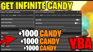 [HALLOWEEN] ROBLOX Your Bizarre Adventure YBA Hack Script GUI : Candy Dupe, Auto Farm! Pastebin 2022