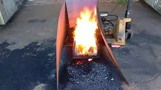 Испытания пиролизного угля в пеллетной горелке Пиролиз Мастер [часть 10]