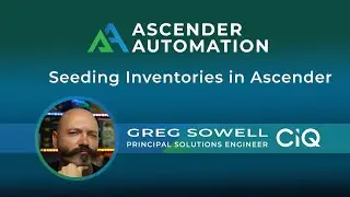 Seed Inventories in Ascender, AWX, or AAP