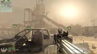 MW2 Chopper Gunner at its VERY best (9v9 Rust Domination Nuke)