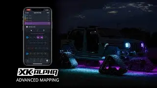 Advanced Mapping Function Overview | XKalpha RGBW Addressable LED System App | XKGLOW