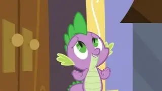 Spike - She's totally gonna lose it! Keep it together, buddy, gotta stay strong, for Twilight.