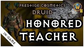 The Honored Teacher | Diablo IV Cosmetics (Druid) | In-Game (4K) | 2,800 Platinum