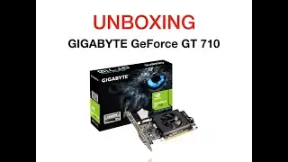 Unboxing : Gigabyte GT 710  2GB DDR3 PCI Graphics Card