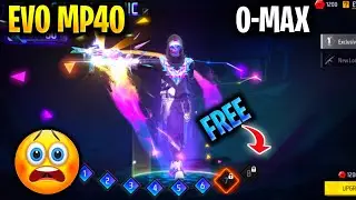 Garena Sent Me Special Gift 🤑 | New Evo Mp40 Fully Max 😧 