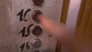 Грузопассажирский лифт КМЗ-1989 г. (г. Одинцово) V=1 м/c. Q=500 кг