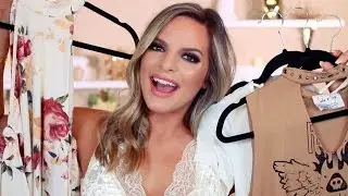 SUMMER CLOTHING HAUL & TRY ON!! NEW SITES I LOVE!! | Casey Holmes