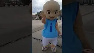 badut upin ipin #cute #lucu #shortsfeed #shortsvideo #2024 #upinipin