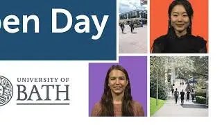 Undergraduate Virtual Open Day at the University of Bath