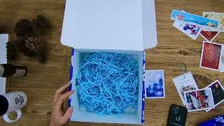Подарочная коробка к новому году.