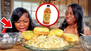 REPLACING MY DAUGHTER'S APPLE JUICE WITH APPLE CIDER VINEGAR 🤢