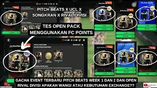 PERTAMA KALI GACHA DI EVENT SONGKRAN AKUN UTAMA DAN RIVAL DIVISI TERBARU - FC MOBILE 25