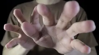 ASMR Hand movements, Face Touching/ Tracing with Mouth sounds