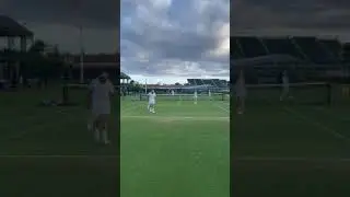 Alan places ball perfectly again