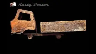 Реставрация очень ржавой игрушки СССР ЗАПОРОЖСТАЛЬ