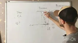 Небольшой груз, прикрепленный к нити - Задача ЕГЭ по физике Часть 2