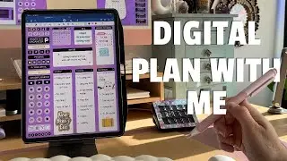 January Digital Planning - A week in the PrintStick Organizer