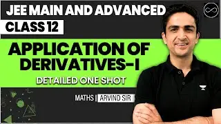 Application of Derivatives Class 12 | Part 1 | JEE Main & Advanced