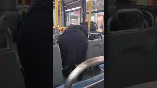 Pleito en Autobús en USA termina mal