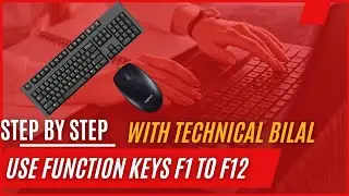 F1 to F12 Function keys in Hindi | F1 to F12  F1 to F12 Explained.