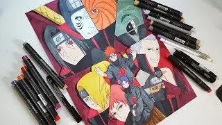 Drawing AKATSUKI Characters