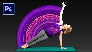 How to Make a Circular Pixel Stretch in Photoshop | Photo Manipulation Tutorial