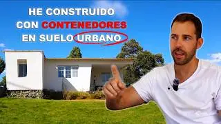 Construye una Casa Increíble con Contenedores en Suelo Urbano: Los Secretos de David