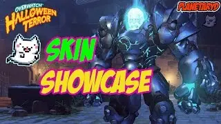 NEW Overwatch Halloween Terror - (Skins Ingame Showcase!!!!)