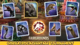 Omega Battles at the Epic Jurassic World Alive Tournament!