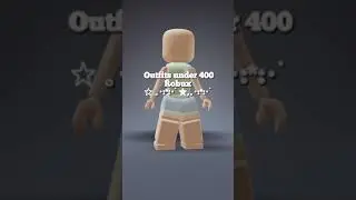 Roblox outfit idea under 400 robux!🤑