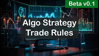 cTrader Strategy Builder - Trade Rules (beta)