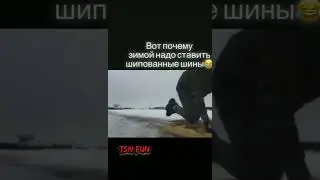Вот почему зимой надо ставить шипованные шины