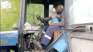 Убралась у бройлеров🐔самодельная поилка🐣посадили картошку 🌱