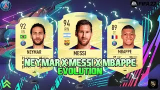 MESSI VS NEYMAR VS MBAPPE FIFA EVOLUTION😱🔥 | FIFA 10-22