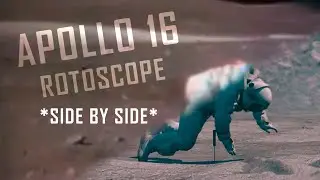 Apollo 16 Rotoscope [Side By Side]