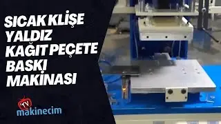 Sıcak Klişe Yaldız Baskı Makinası | Baskı Makinaları