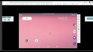 Android online emulator ApkOnline integration from web extension