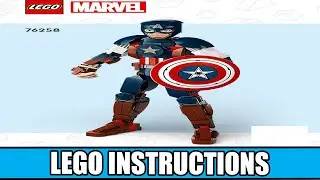 LEGO Instructions | Marvel Super Heroes | 76258 | Captain America Construction Figure
