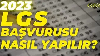 Lgs başvurusu nasıl yapılır? 2023 Lgs başvurusu  