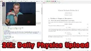 Doing My Homework in LaTex | Update